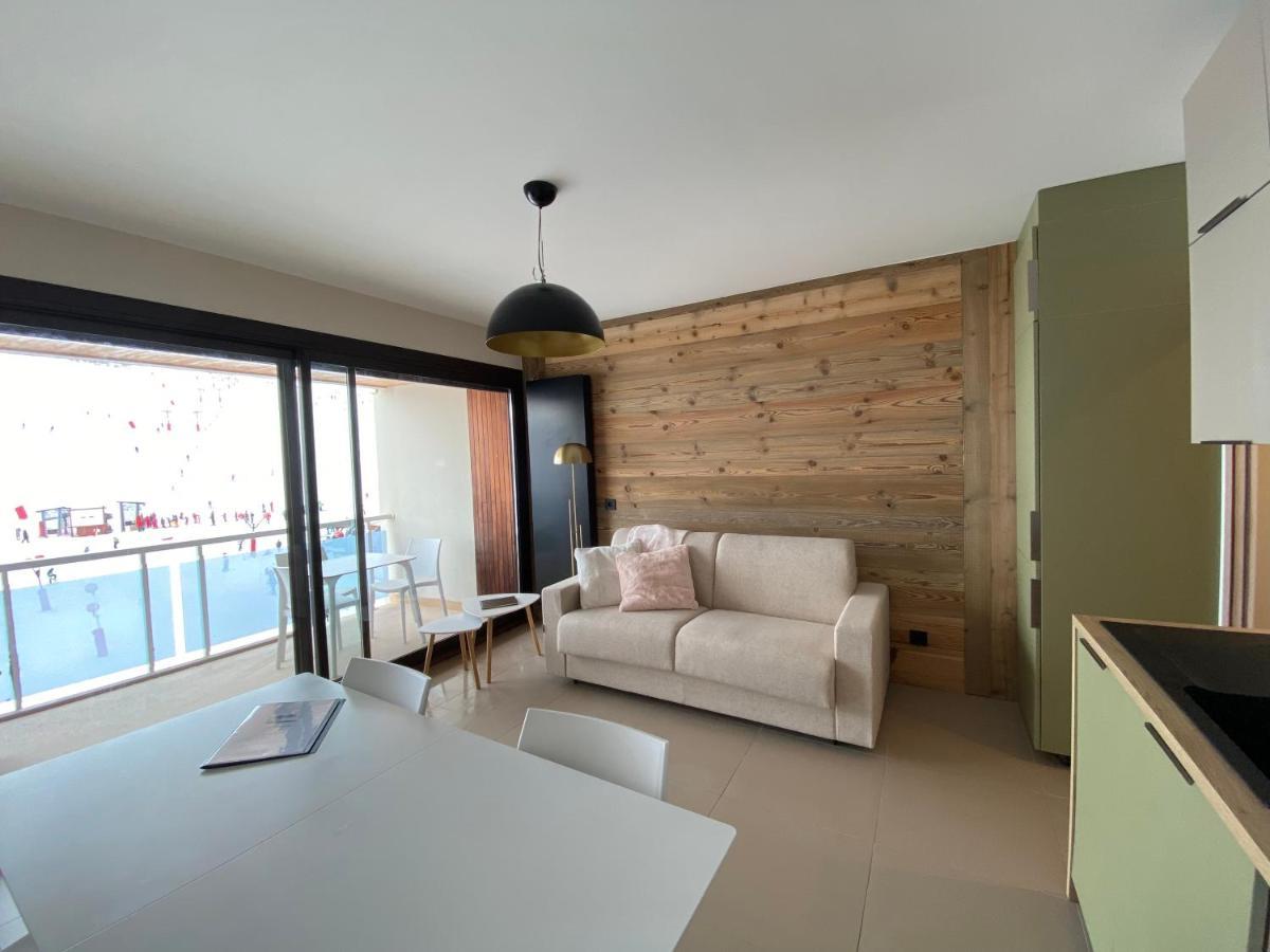 Ferienwohnung Le Marlou Fontcouverte-la-Toussuire Exterior foto