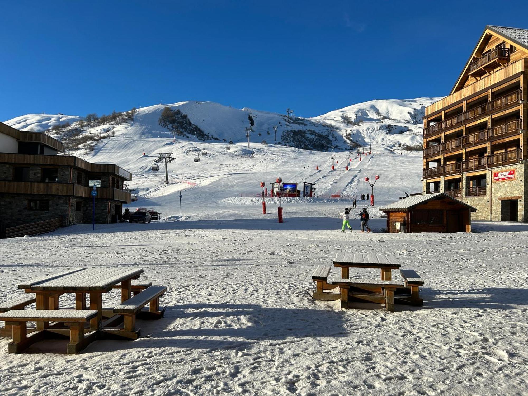Ferienwohnung Le Marlou Fontcouverte-la-Toussuire Exterior foto