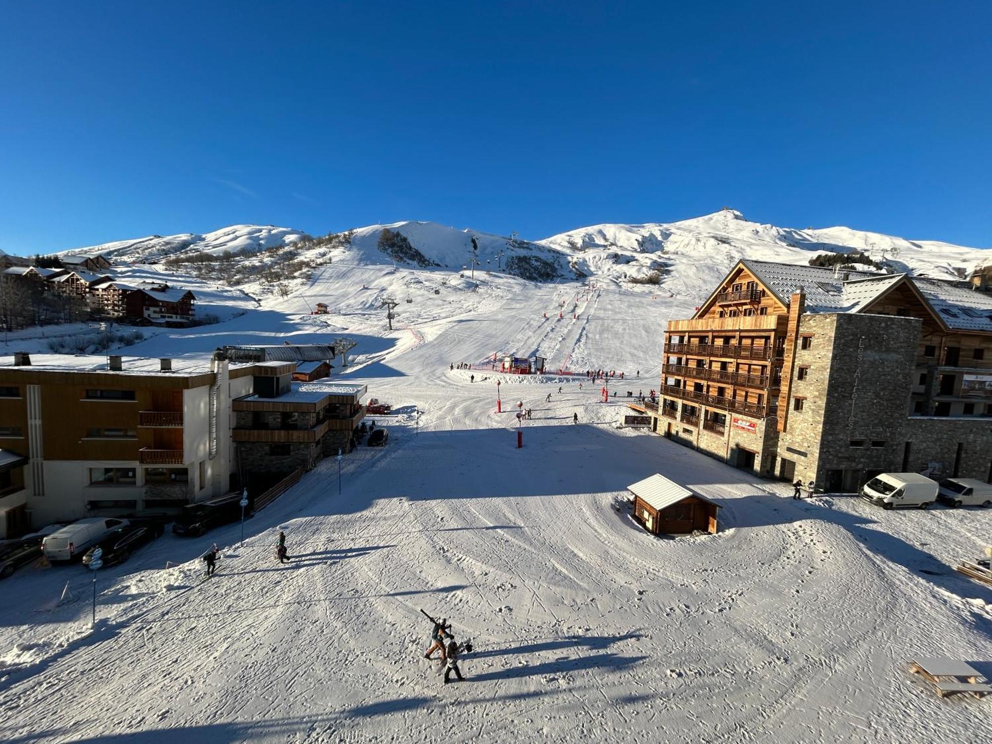 Ferienwohnung Le Marlou Fontcouverte-la-Toussuire Exterior foto